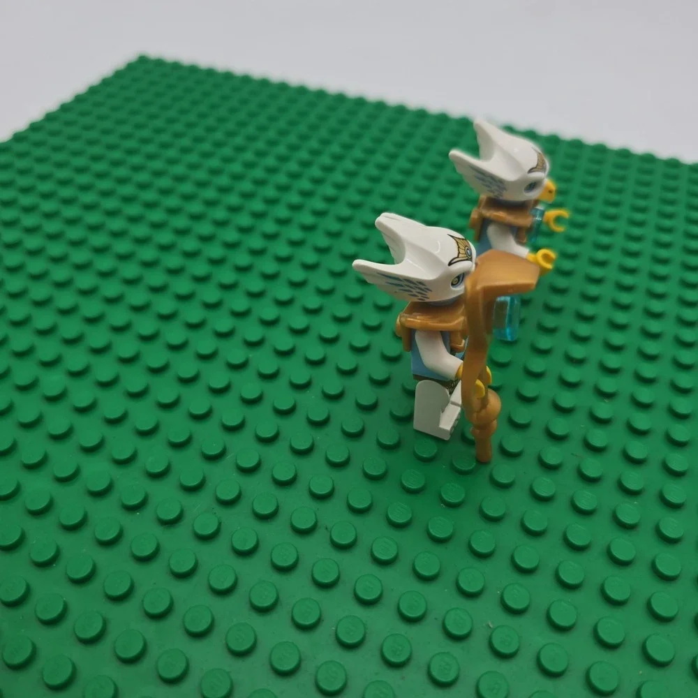 LEGO Legends of Chima Eagle Tribe Minifigure Lot 2 Figures Staff Genuine